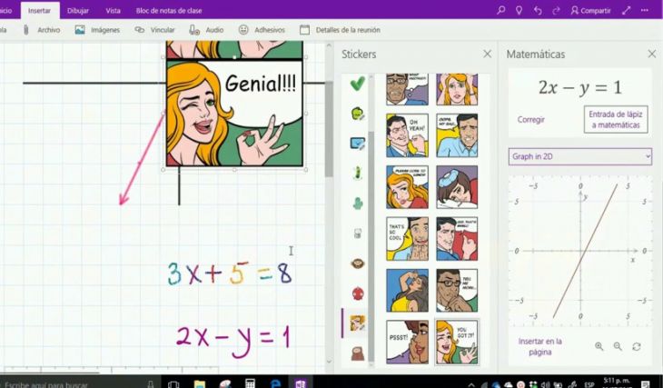 Uso de OneNote en Clase Uso de OneNote en Clase