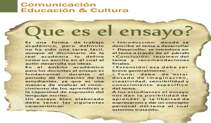 Escribir un Ensayo Escribir un Ensayo